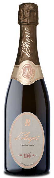 Rosé Brut Metodo Classico D’Araprì 0,75L